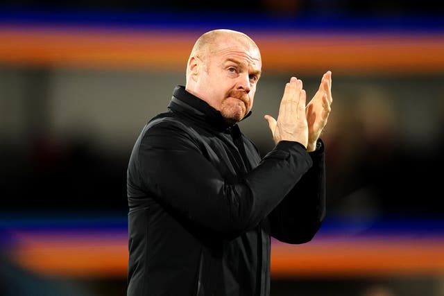 Sean Dyche has admitted Burnley were losing their edge towards the end of his tenure (Martin Rickett/PA)