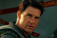 Top Gun: Maverick – Critics hail ‘miraculous’ Tom Cruise in first reviews of ‘preposterously exciting’ sequel
