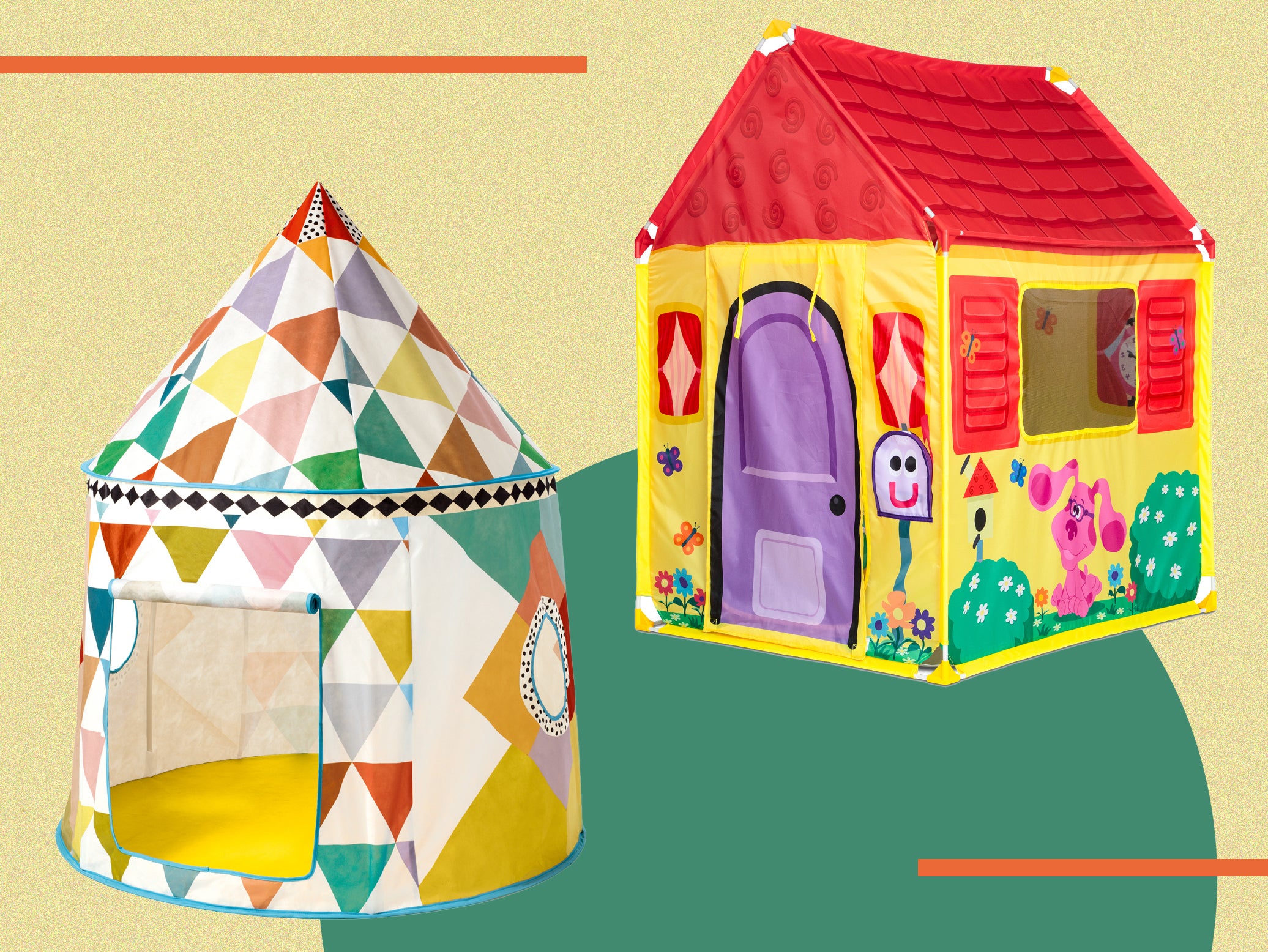 NEW Kids Play Tent House Girls Boys Hexagon Children Indoor Playhouse UK 