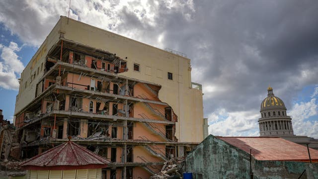 CUBA-EXPLOSIÓN TEMPLO