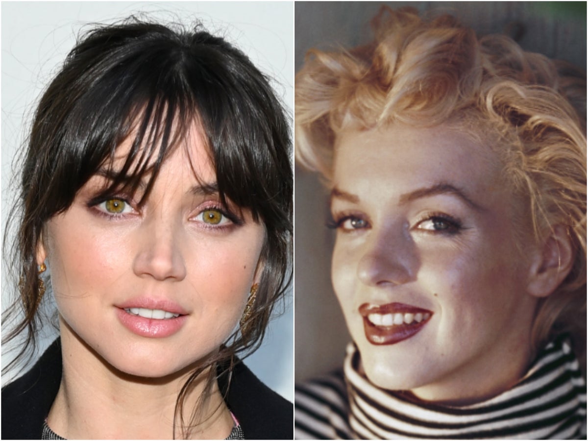 Netflix's Blonde: See Ana de Armas Side-by-Side with Marilyn Monroe