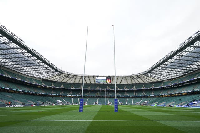 Twickenham will host the 2025 women’s World Cup final (Mike Egerton/PA)