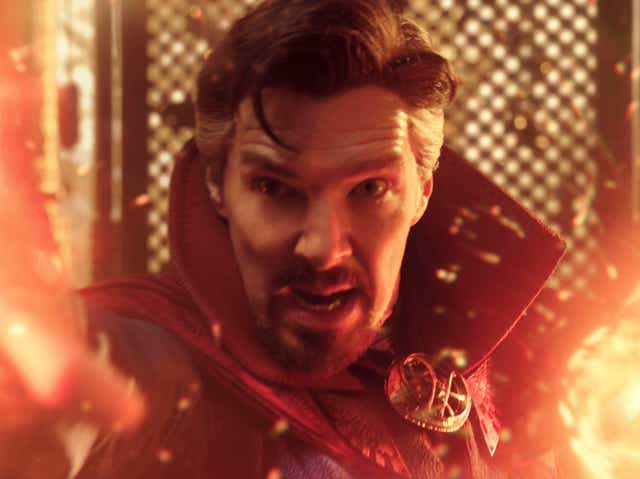 <p>Benedict Cumberbatch in ‘Doctor Strange in the Multiverse of Madness'</p>