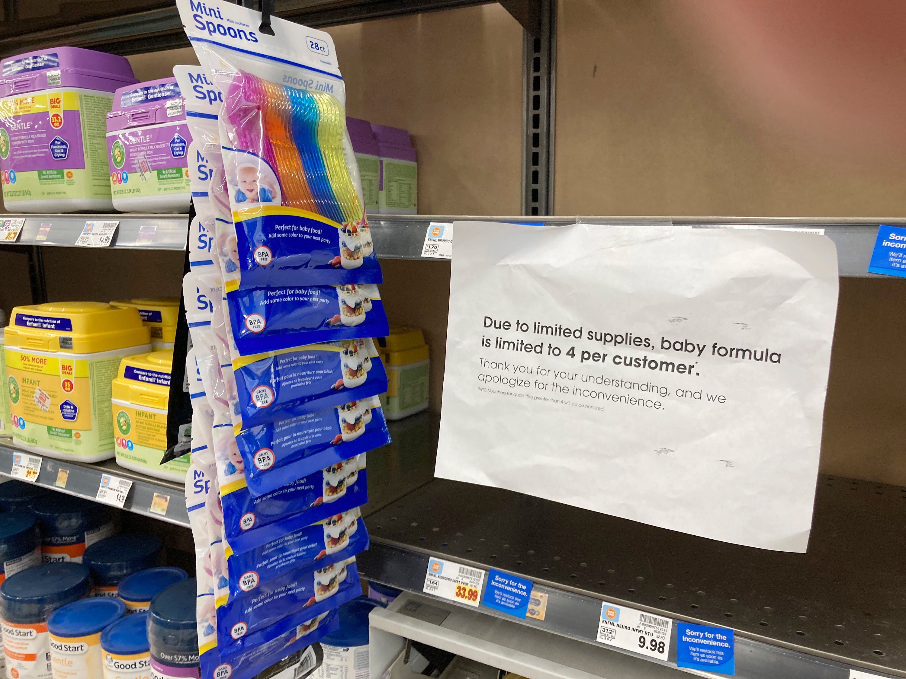 EEUU-FÓRMULA LÁCTEA-ESCASEZ