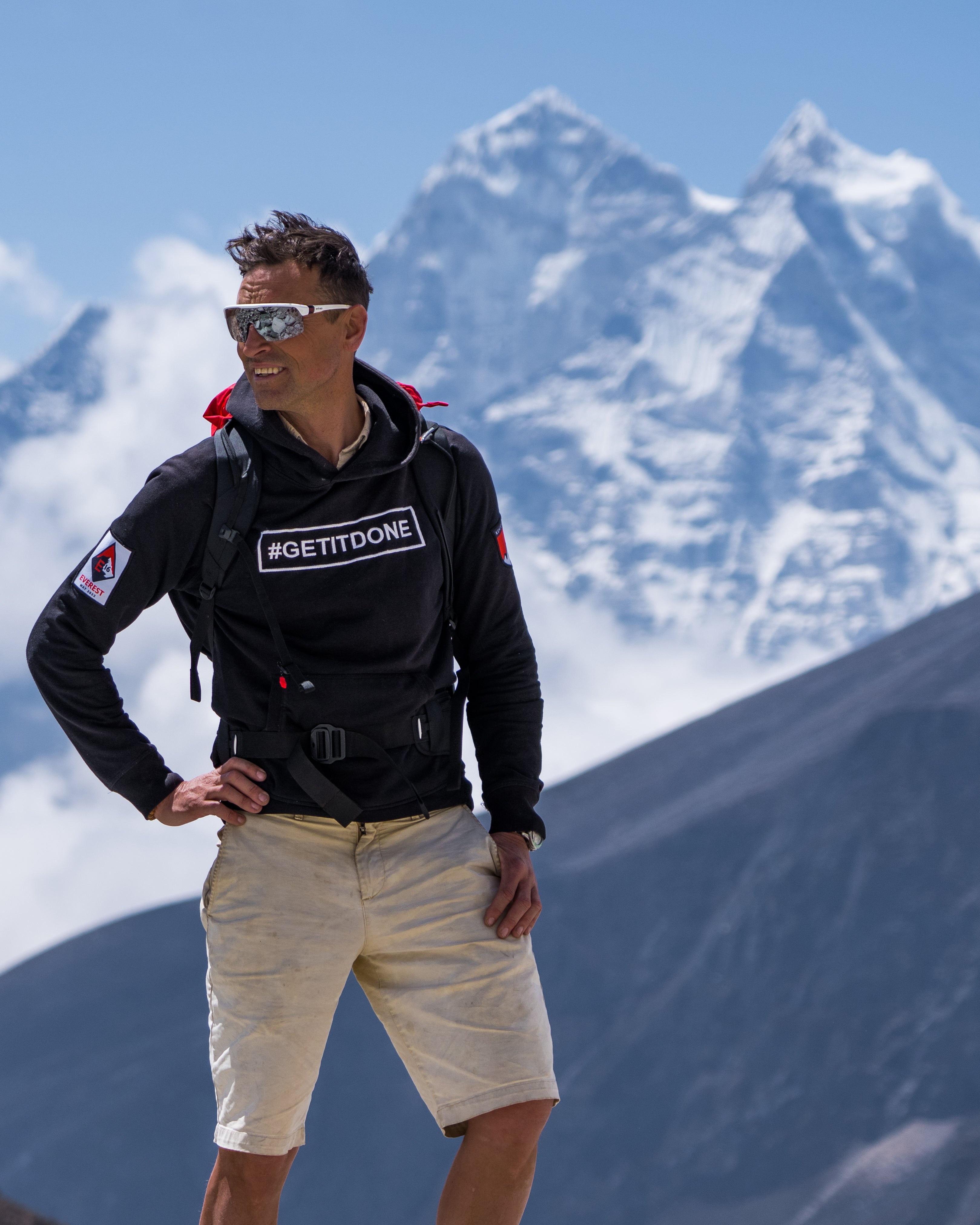 Kenton Cool will be the first non-sherpa to reach the 8,849-metre summit for the 16th time (Elia Saikaly)
