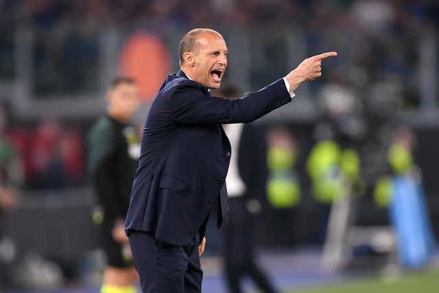 <p>Massimiliano Allegri has gone trophyless in his first season back in charge of Juventus </p>