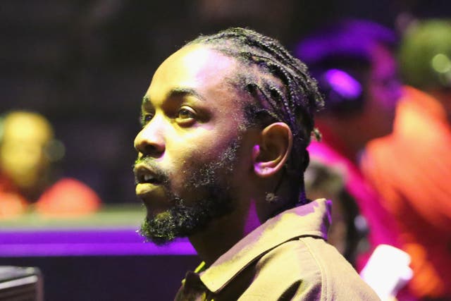 Kendrick Lamar fotografiado en 2018