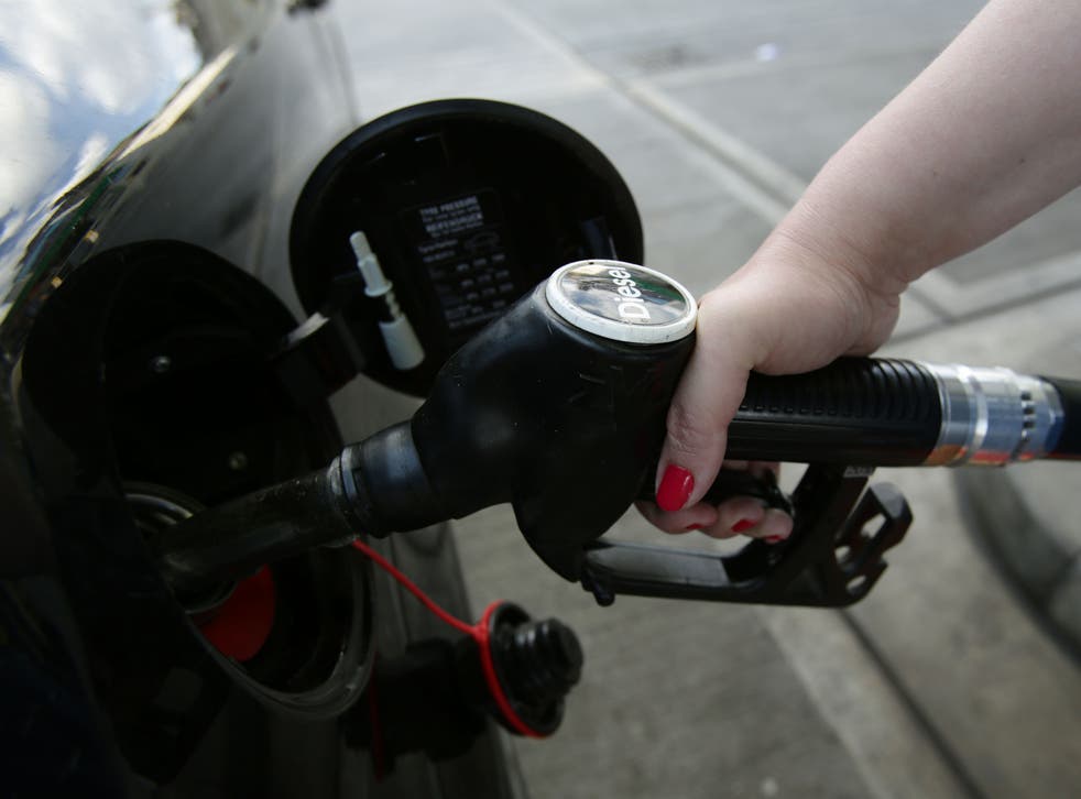 Diesel prices have soared to a new record high despite the cut in fuel duty, figures show (Yui Mok/PA)