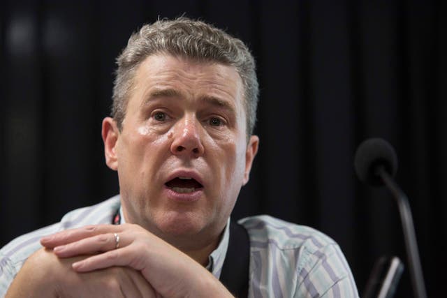 Mark Serwotka, general secretary of the Public and Commercial Services union has warned of industrial action over job cuts (Rick Findler/PA)