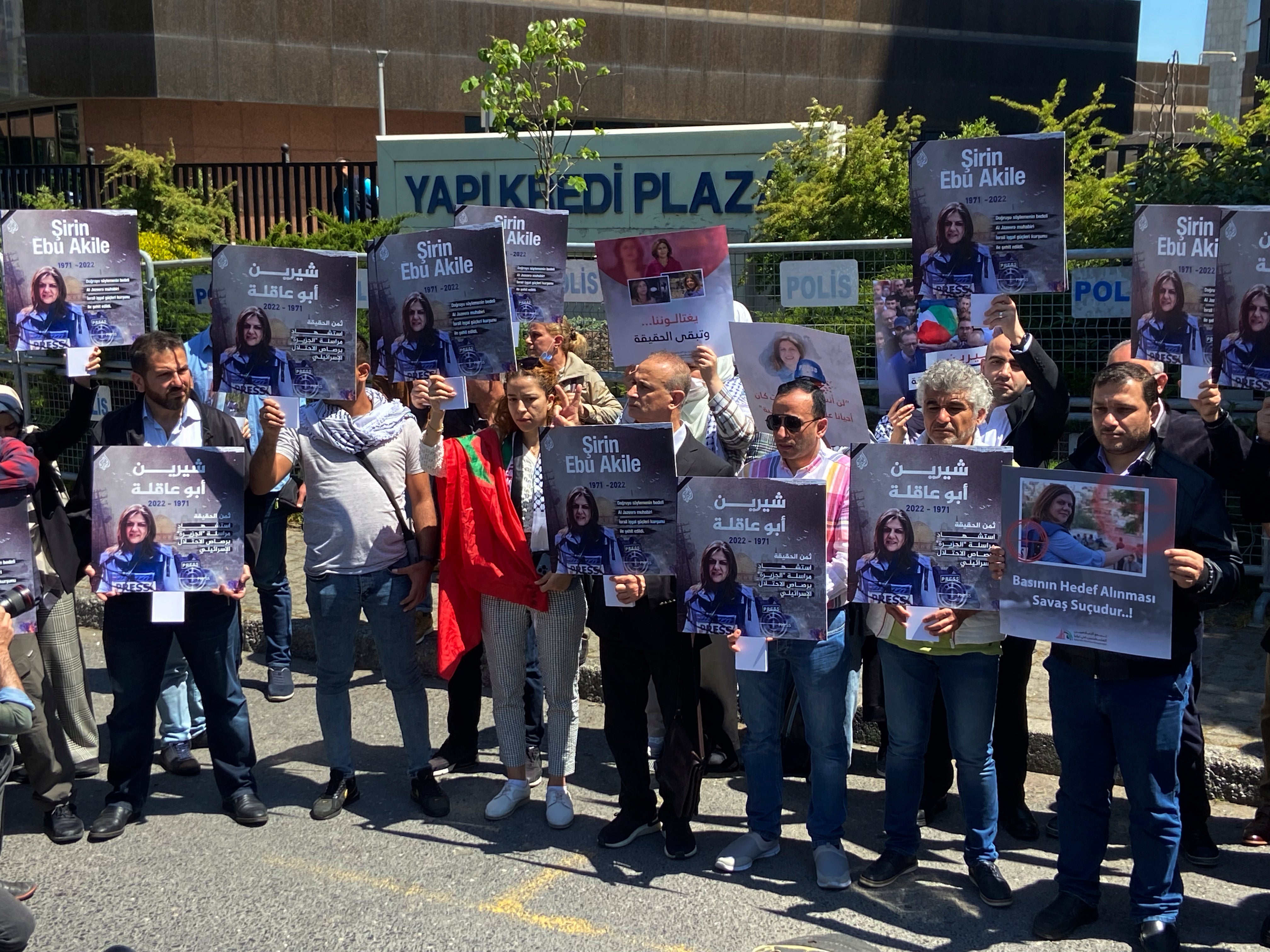 Turkey Israel Palestinians Journalist Killed