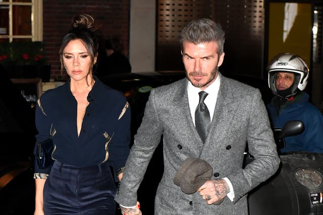 David Beckham was left feeling ‘threatened’ and ‘frightened for the safety of his family’ after an alleged stalker turned up at his daughter Harper’s school, a court has heard (Dominic Lipinski/PA)