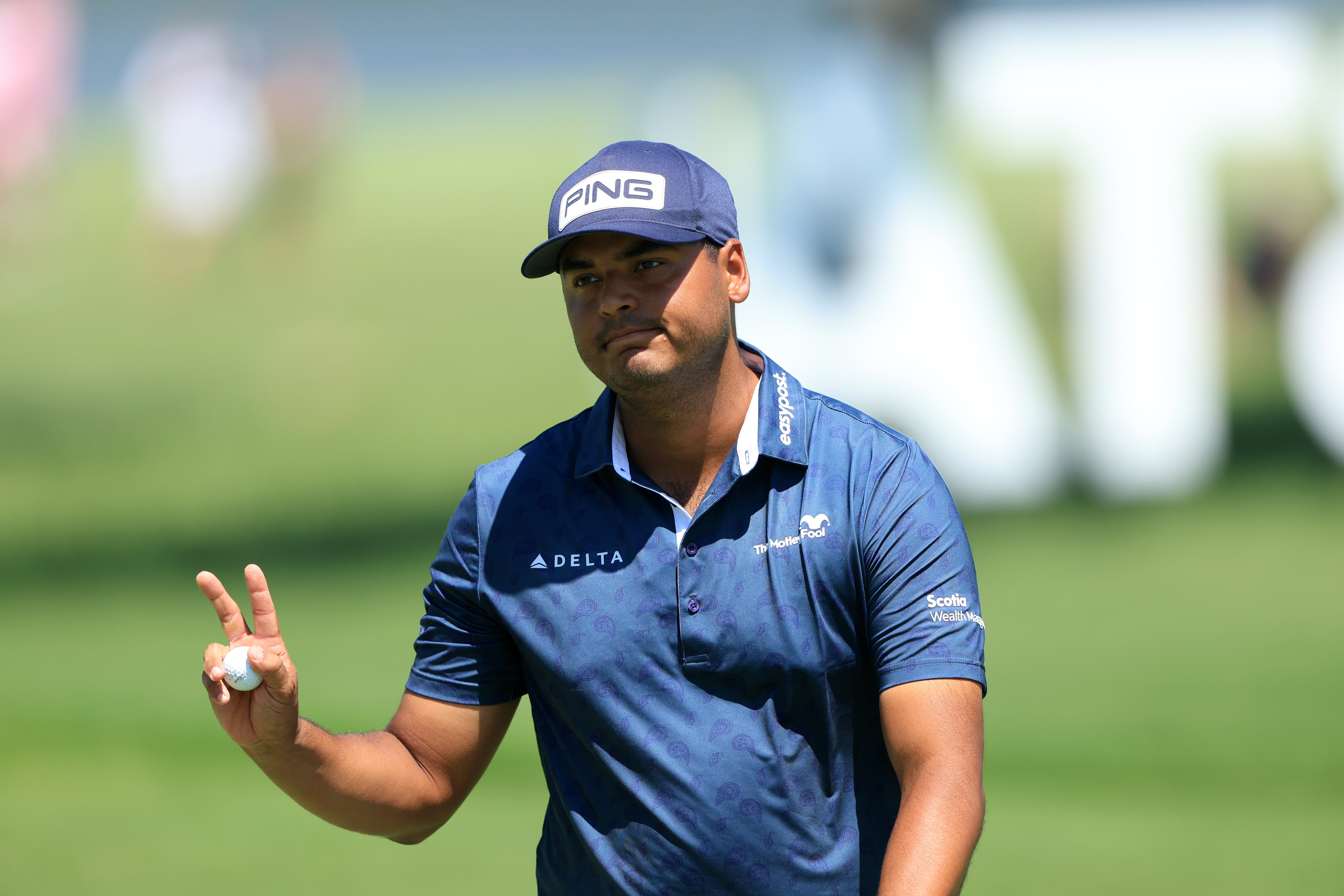 Sebastian Munoz leads the AT&T Byron Nelson by four shots