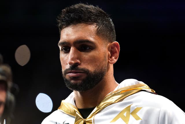 <p>Amir Khan retired from boxing after losing to Kell Brook in February 2022 (Nick Potts/PA)</p>
