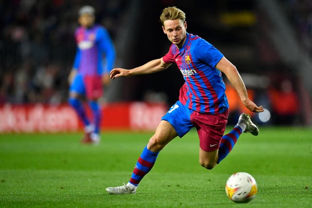<p>Frenkie de Jong joined Barcelona from Ajax in 2019 </p>