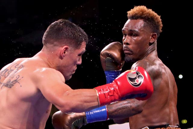 <p>Jermell Charlo (right) and Brian Castano again look to determine an undisputed super-welterweight champion</p>