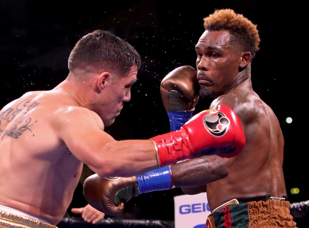 <p>Jermell Charlo (right) and Brian Castano again look to determine an undisputed super-welterweight champion</p>