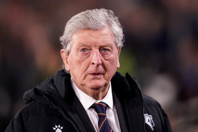 Roy Hodgson will leave Watford at the end of the season (Adam Davy/PA)