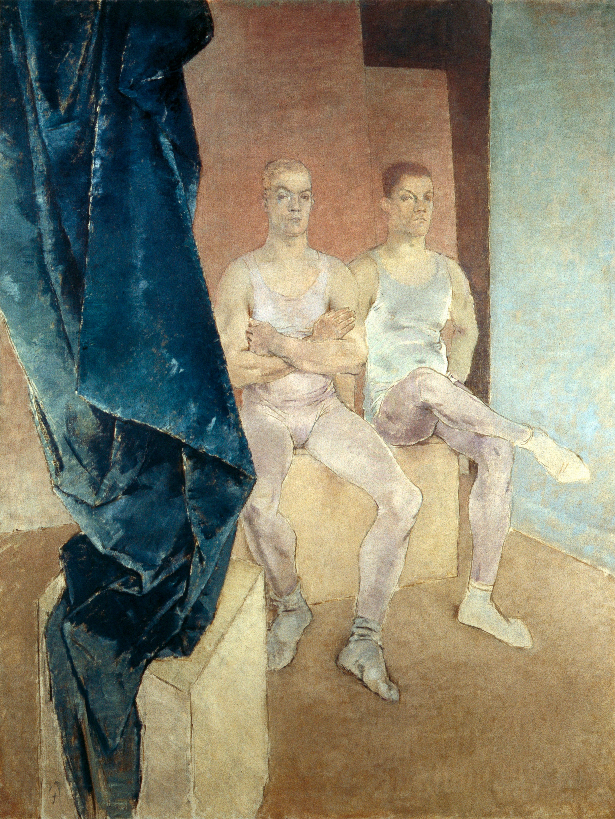 ‘Acrobats Waiting to Rehearse’