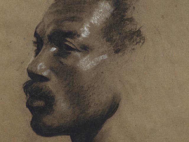 <p>Philpot’s ‘Head of an Ethiopian Man (Billy)'</p>