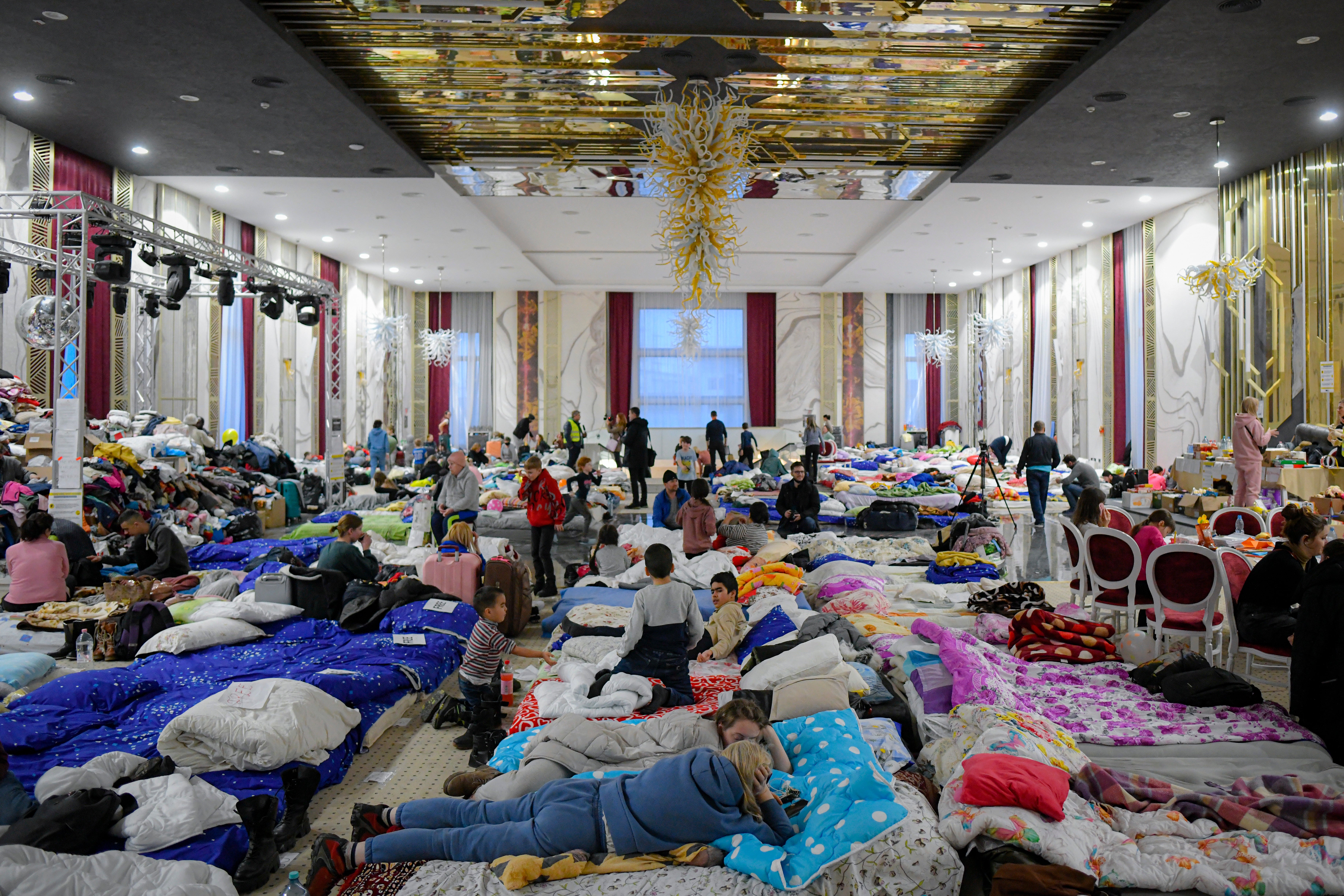 Romania Ukraine Russia Refugeees Six Million