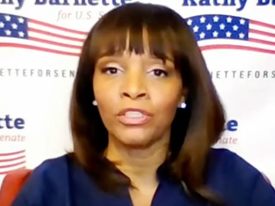 Kathy Barnette, a Republican Senate candidate in Pennsylvania, is being attacked by Republicans including former President Donald Trump and Fox News host Sean Hannity after she recently surged to a front runner position ahead of the state’s primary.