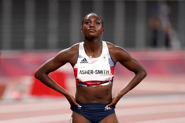 Dina Asher-Smith was third in Doha (Mike Egerton/PA)