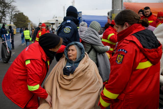 UCRANIA-GUERRA-REFUGIADOS