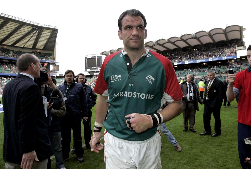 On this day in 2005: Martin Johnson stung by Wasps on Leicester farewell