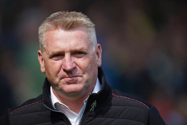 Dean Smith will not have a long break as he gets the squad ready for life back in the second tier (Zac Goodwin/PA)