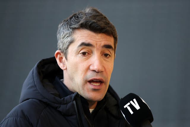 Bruno Lage is planning an overhaul of Wolves’ squad (Isaac Parkin/PA)