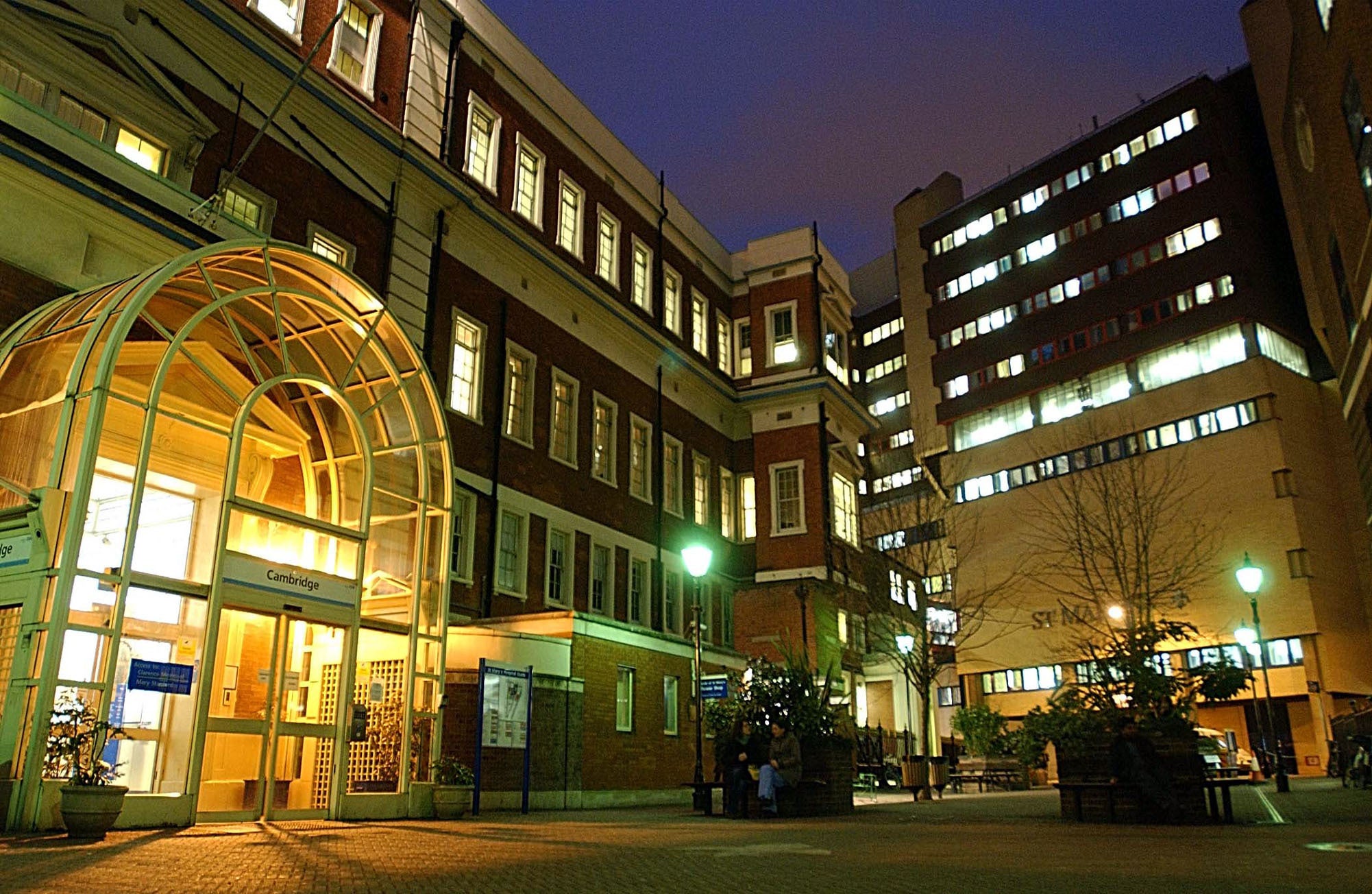 St Mary’s Hospital (Myung Jung Kim/PA)