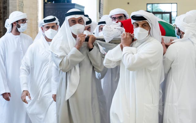 Emirates Leader Funeral