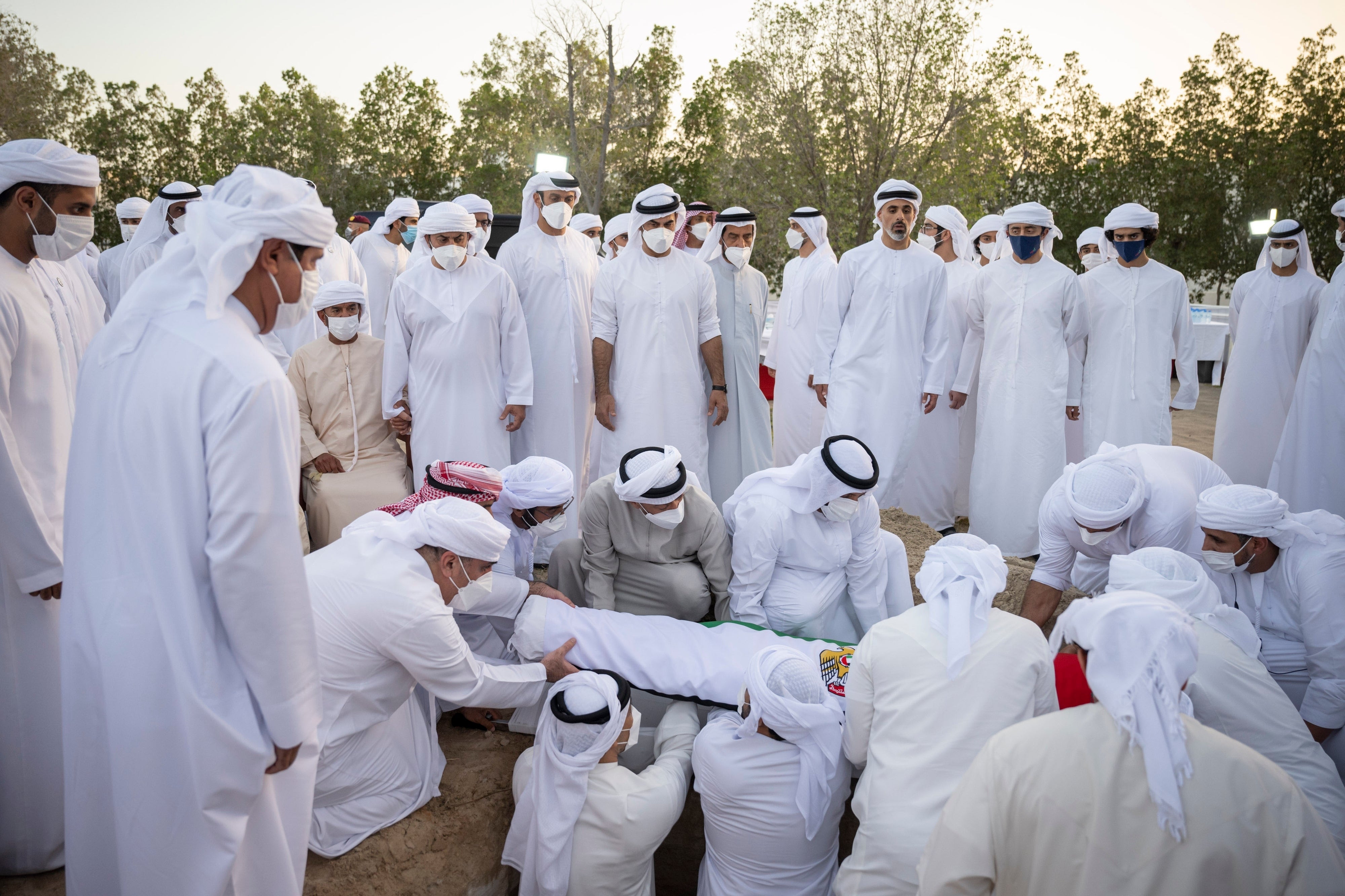 Emirates Leader Funeral