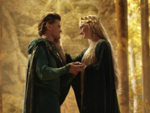 Galadriel and Elrond in ‘The Lord of the Rings: The Rings of Power’