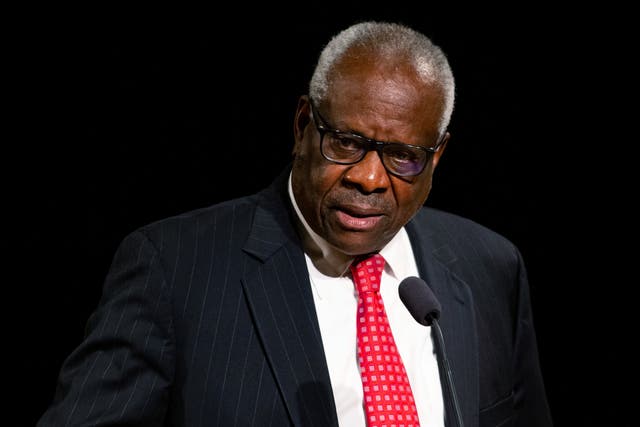 <p>Justice Clarence Thomas </p>