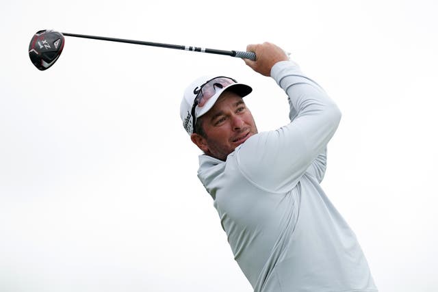 New Zealand’s Ryan Fox moved into the lead in Antwerp (Gareth Fuller/PA)
