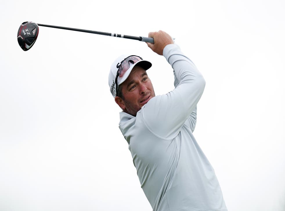 New Zealand’s Ryan Fox moved into the lead in Antwerp (Gareth Fuller/PA)