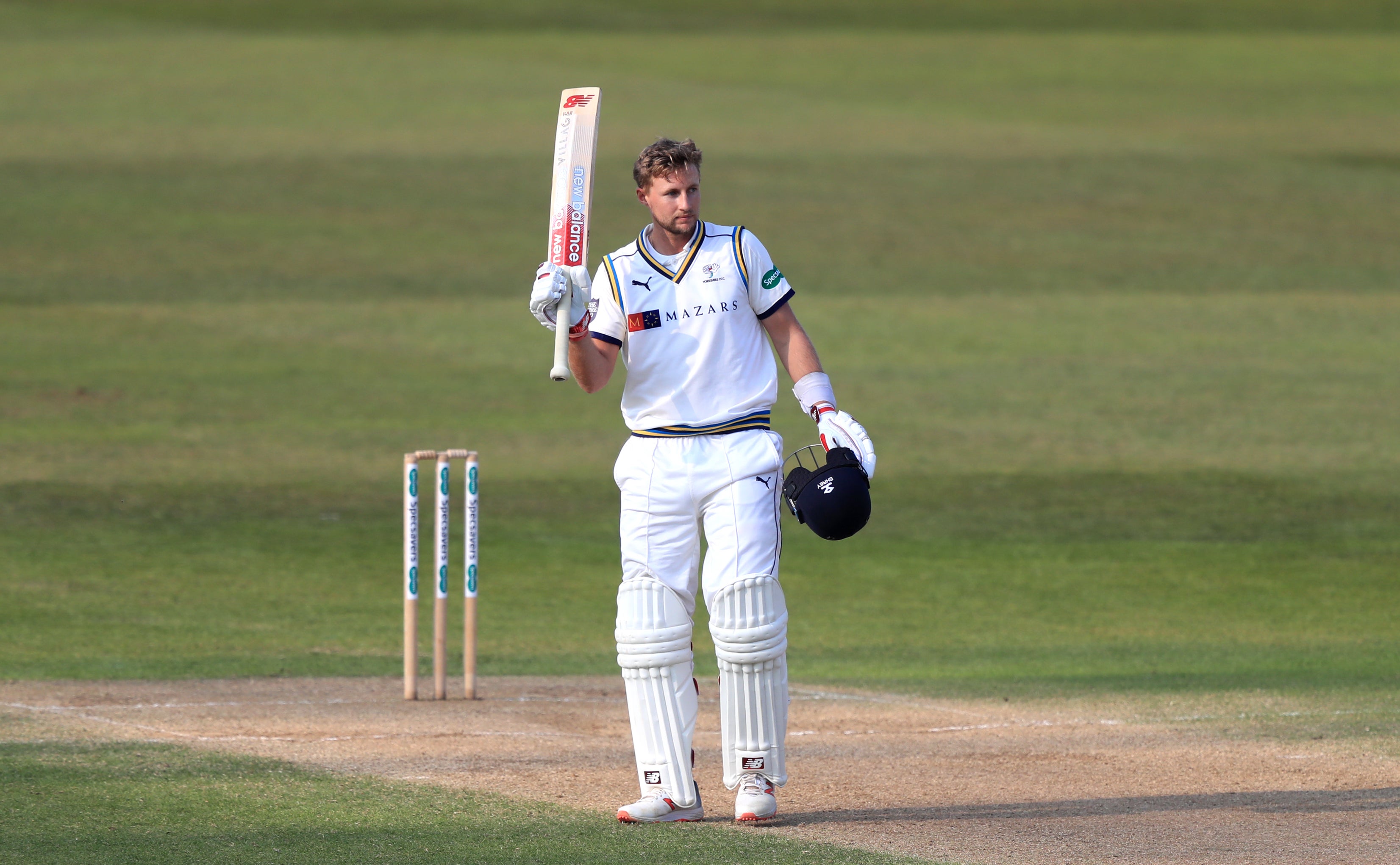 Joe Root boosted Yorkshire’s chances of drawing their match against Lancashire (Simon Cooper/PA)