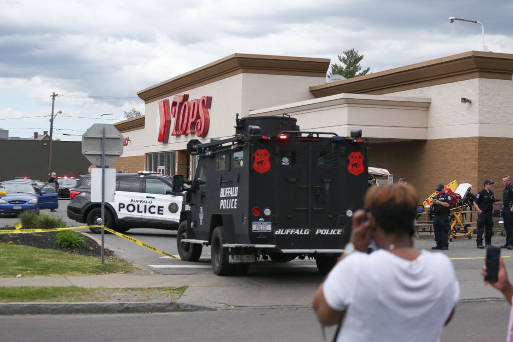 Buffalo mass shooting – latest: Ten dead in ‘pure evil’ racially motivated attack at supermarket