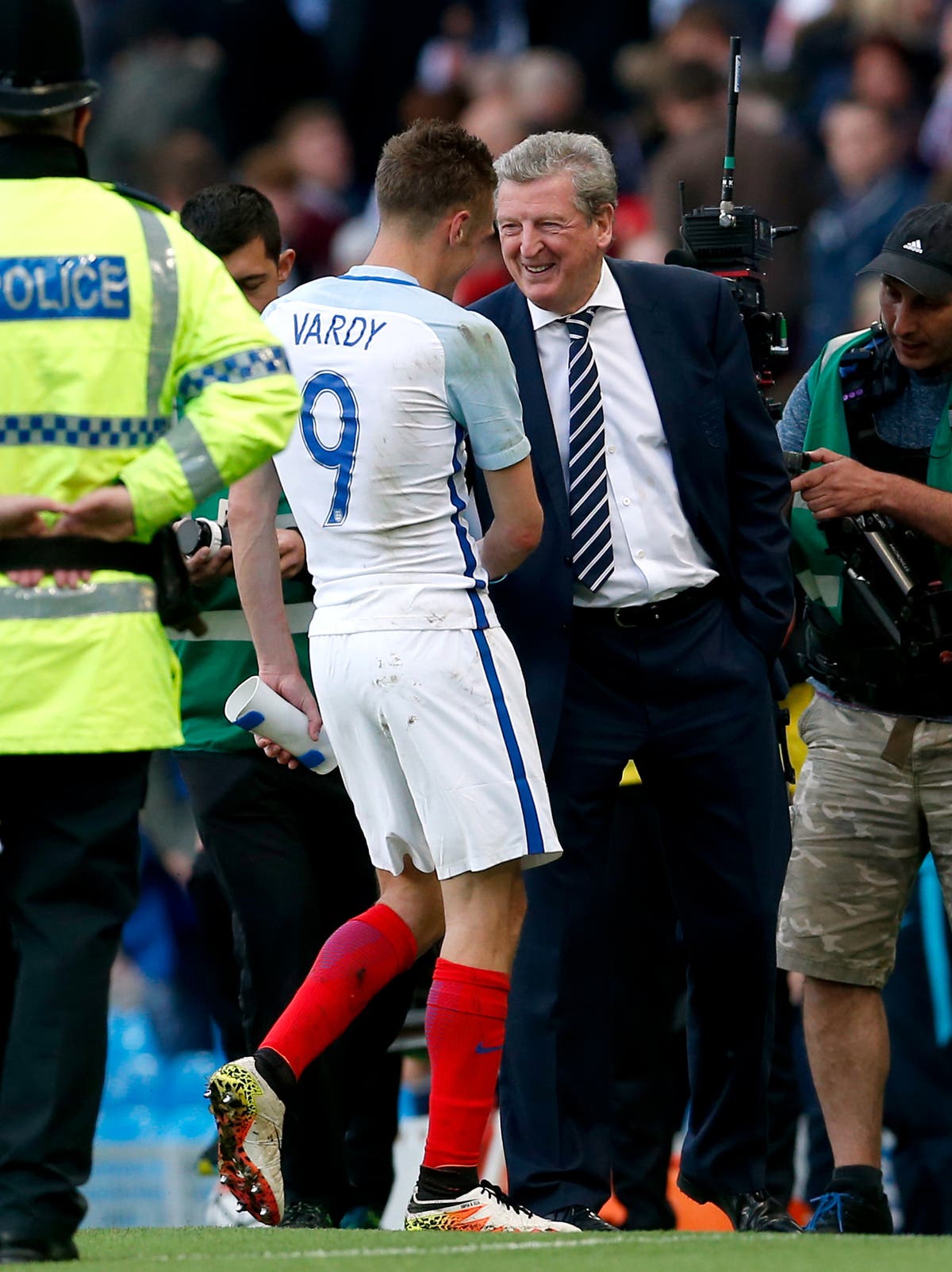 Why not? – Roy Hodgson thinks Jamie Vardy could still do a job for England