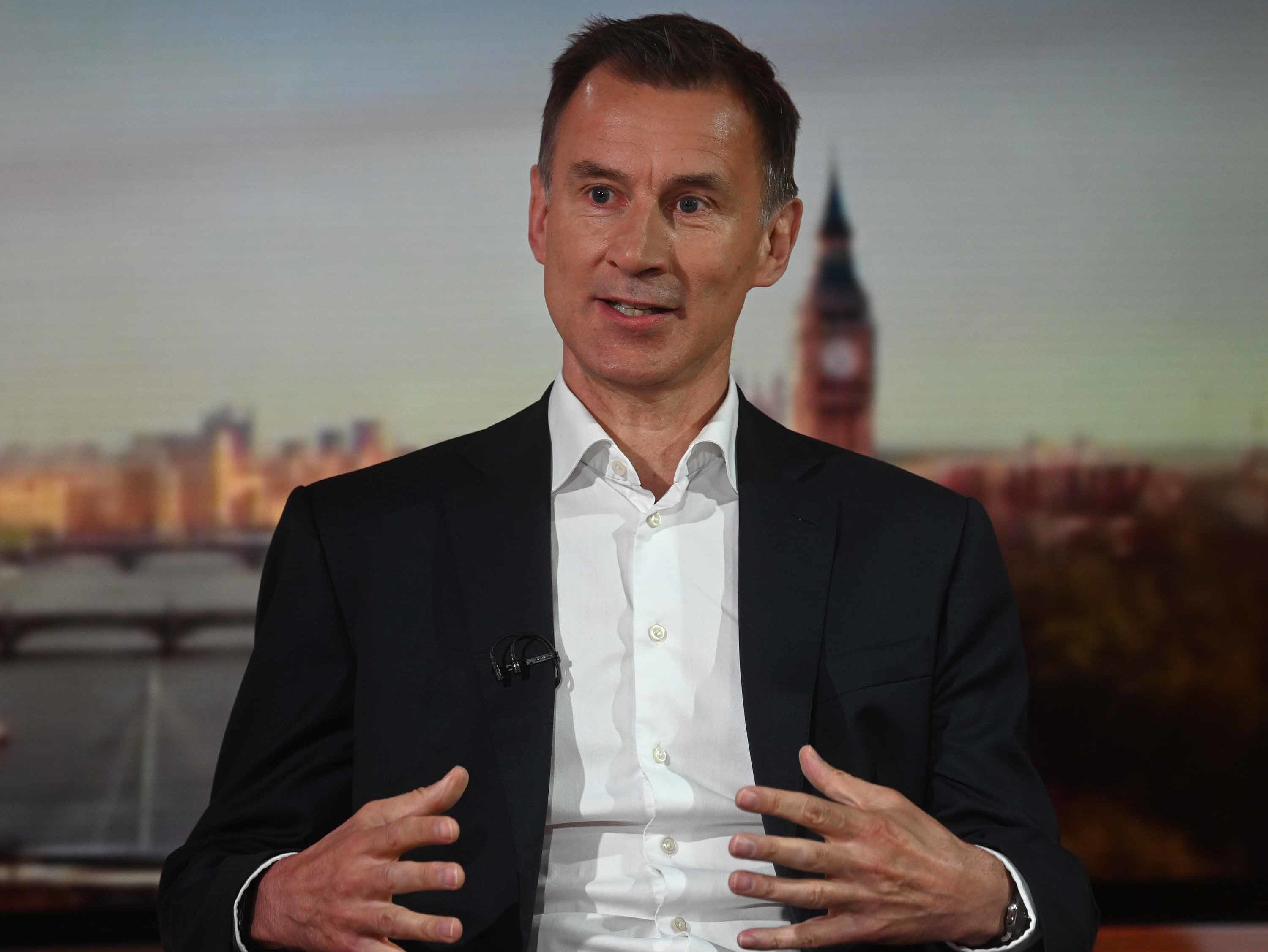 Jeremy Hunt is favourite to replace PM