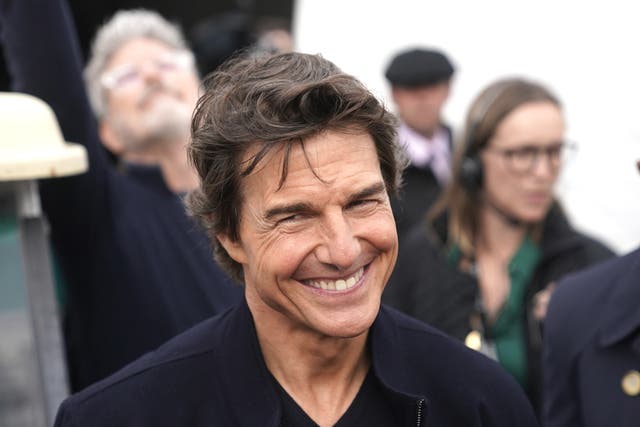 <p>Tom Cruise appeared in the show (PA)</p>