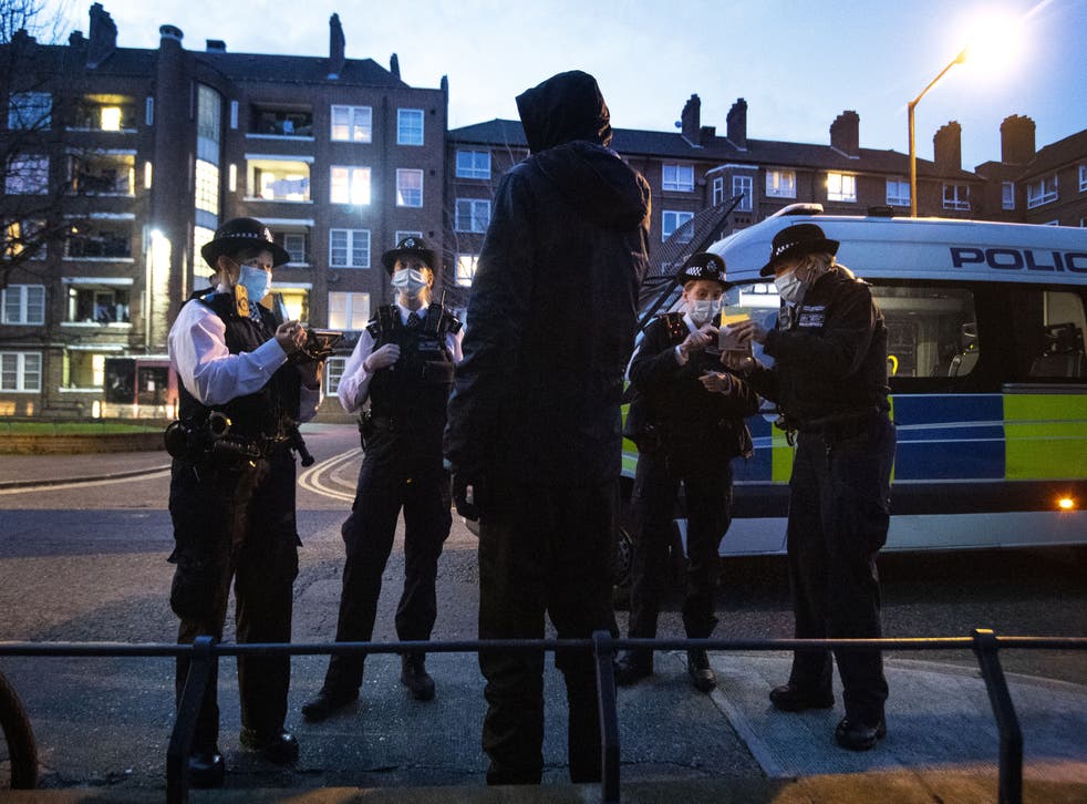The Home Office is permanently easing restrictions on the use of police stop-and-search tactics (Victoria Jones/PA)