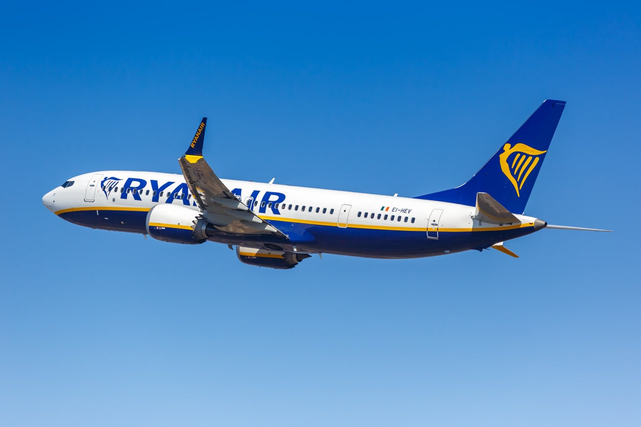 On course: Ryanair Boeing 737 Max