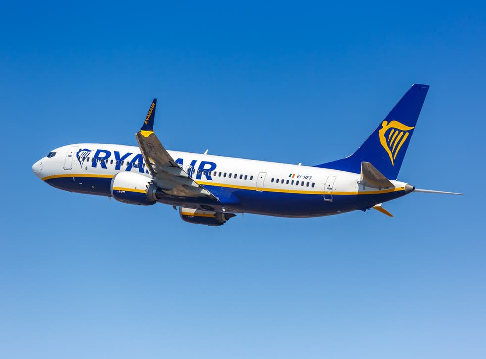 <p>On course: Ryanair Boeing 737 Max</p>