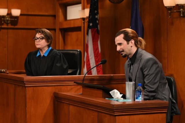<p>‘SNL’  hizo un sketch sobre el juicio entre las estrellas de Hollywood </p>