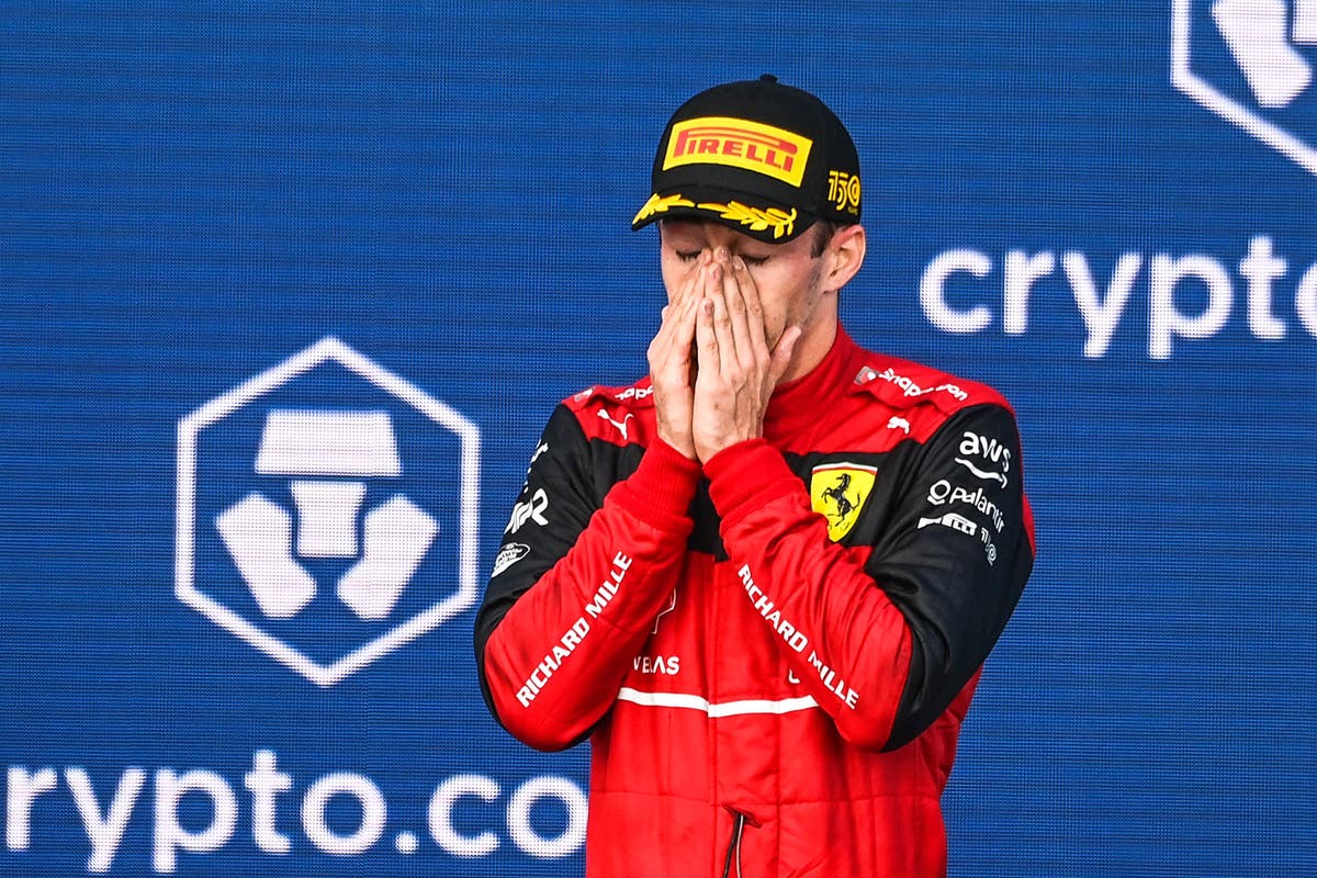 Charles Leclerc crashes Niki Lauda’s Ferrari on streets of Monaco