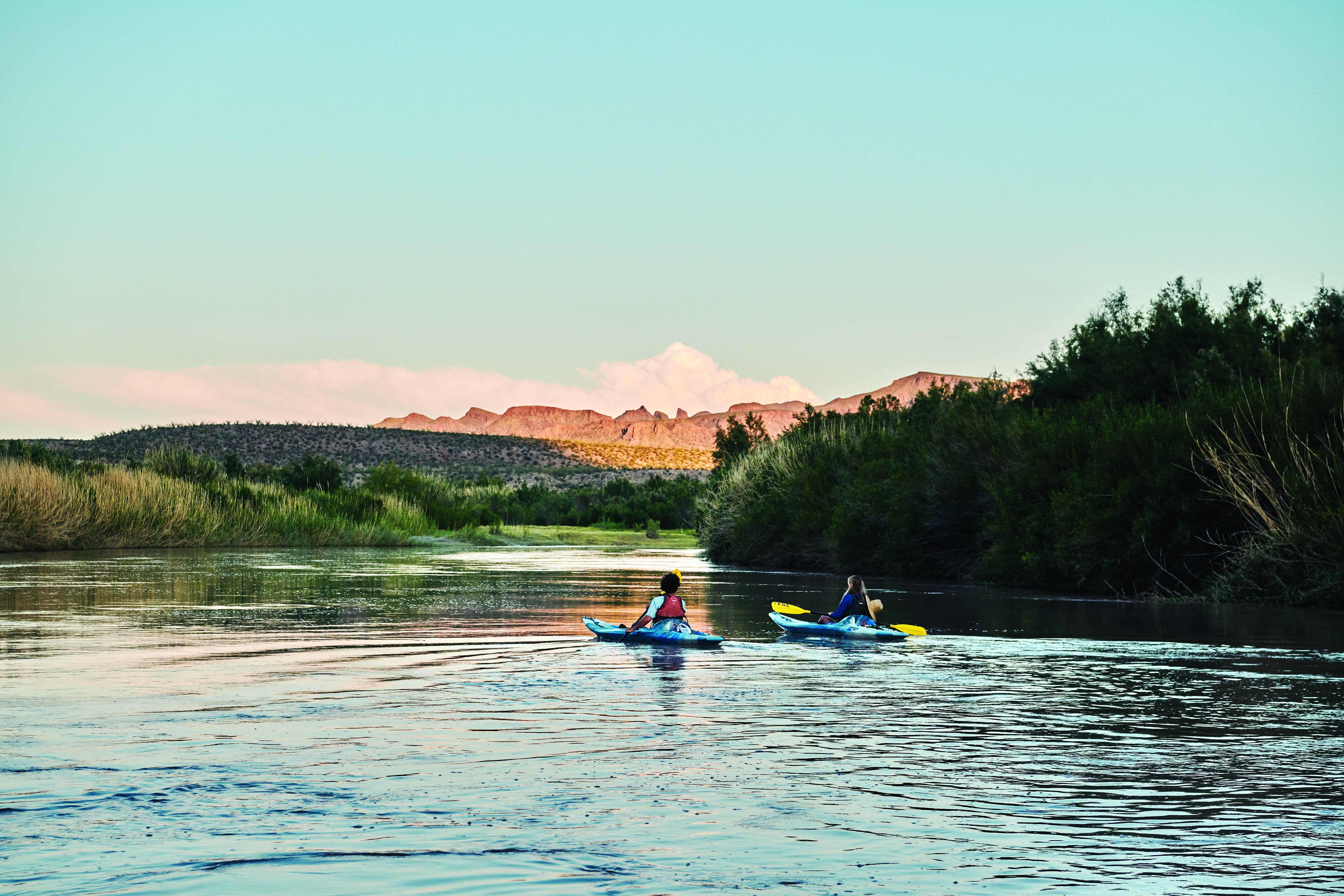 Immerse yourself in nature with a trip to Big Bend national park where you can kayak, hike and bike