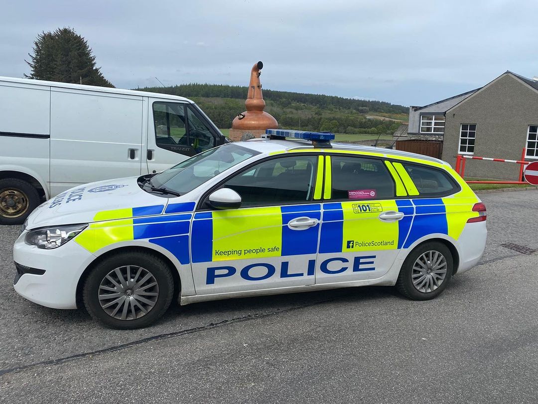 Workers at Glenfarclas Distillery are appealing for anyone with information about the raid to contact police (Glenfarclas/Instagram)