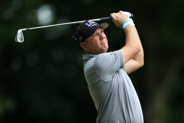 Graeme Storm led after the first round of the 2007 US PGA Championship at Southern Hills (Nigel French/PA)